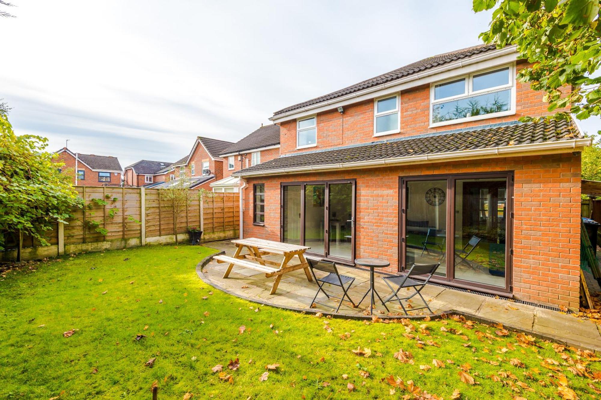 The Green- Beautiful & Spacious 5 Bed Detached In Worsley, Manchester Exterior foto
