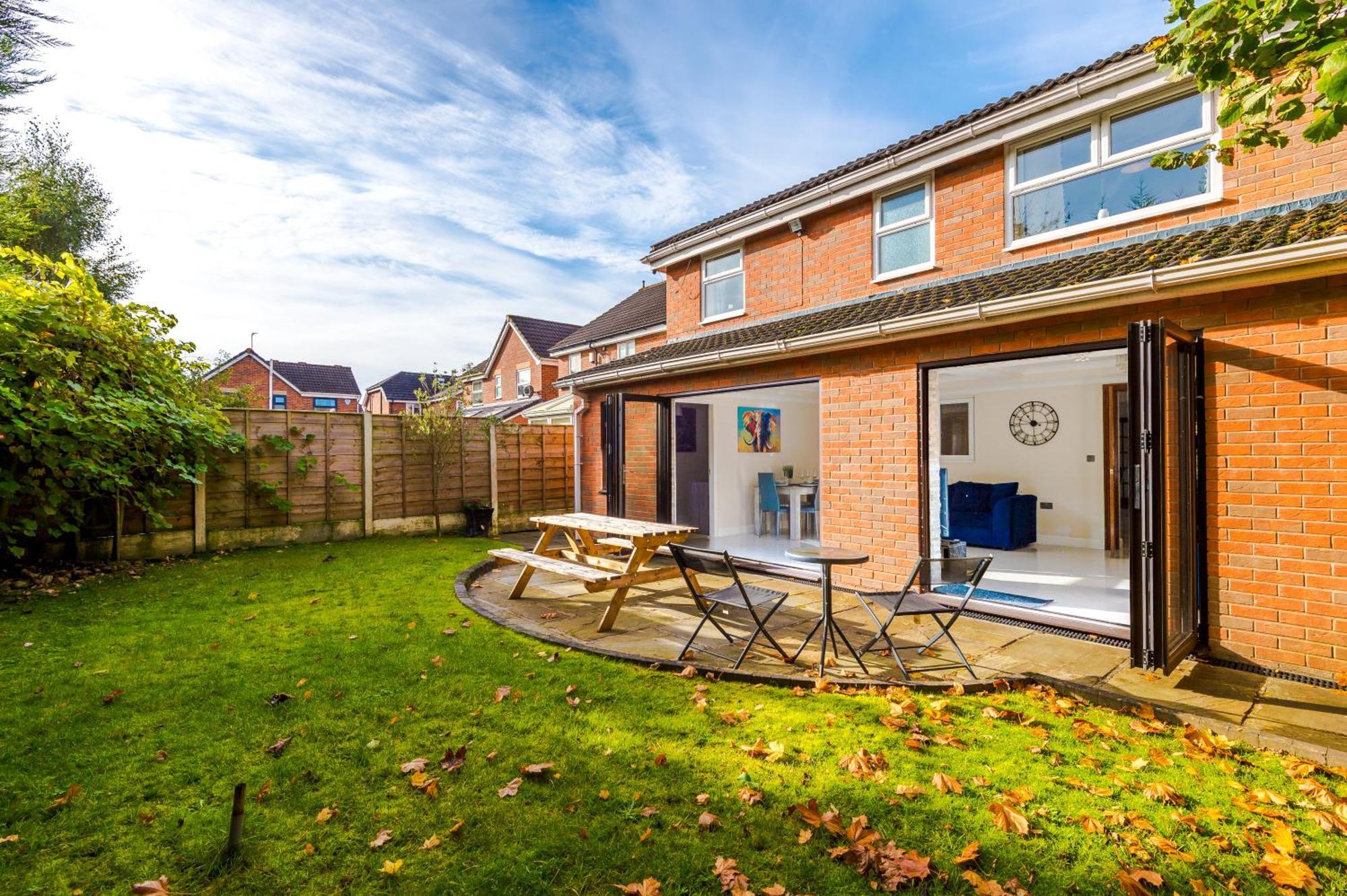 The Green- Beautiful & Spacious 5 Bed Detached In Worsley, Manchester Exterior foto